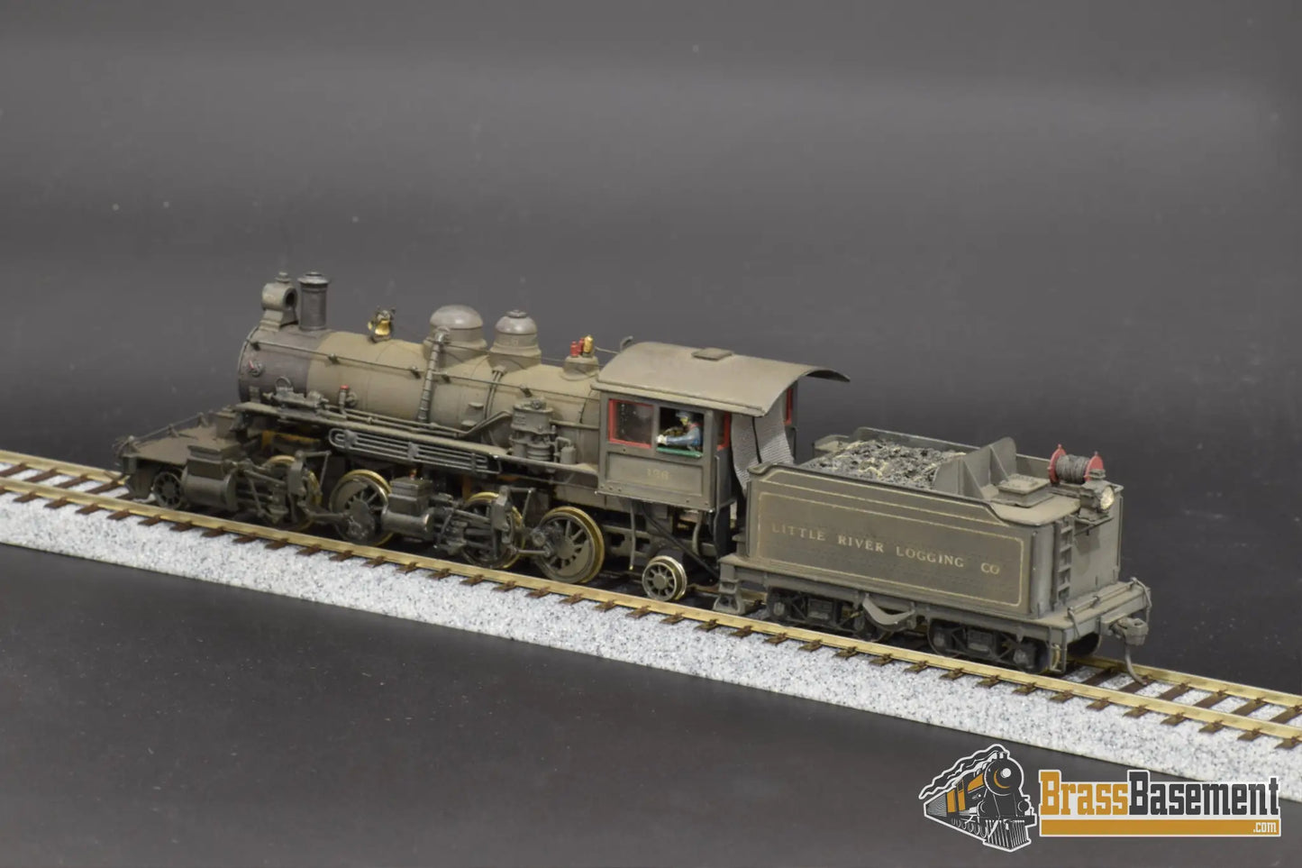 Ho Brass - Akane Baldwin 2 - 4 - 4 - 2 Little River Logging Old Custom Paint Job Steam