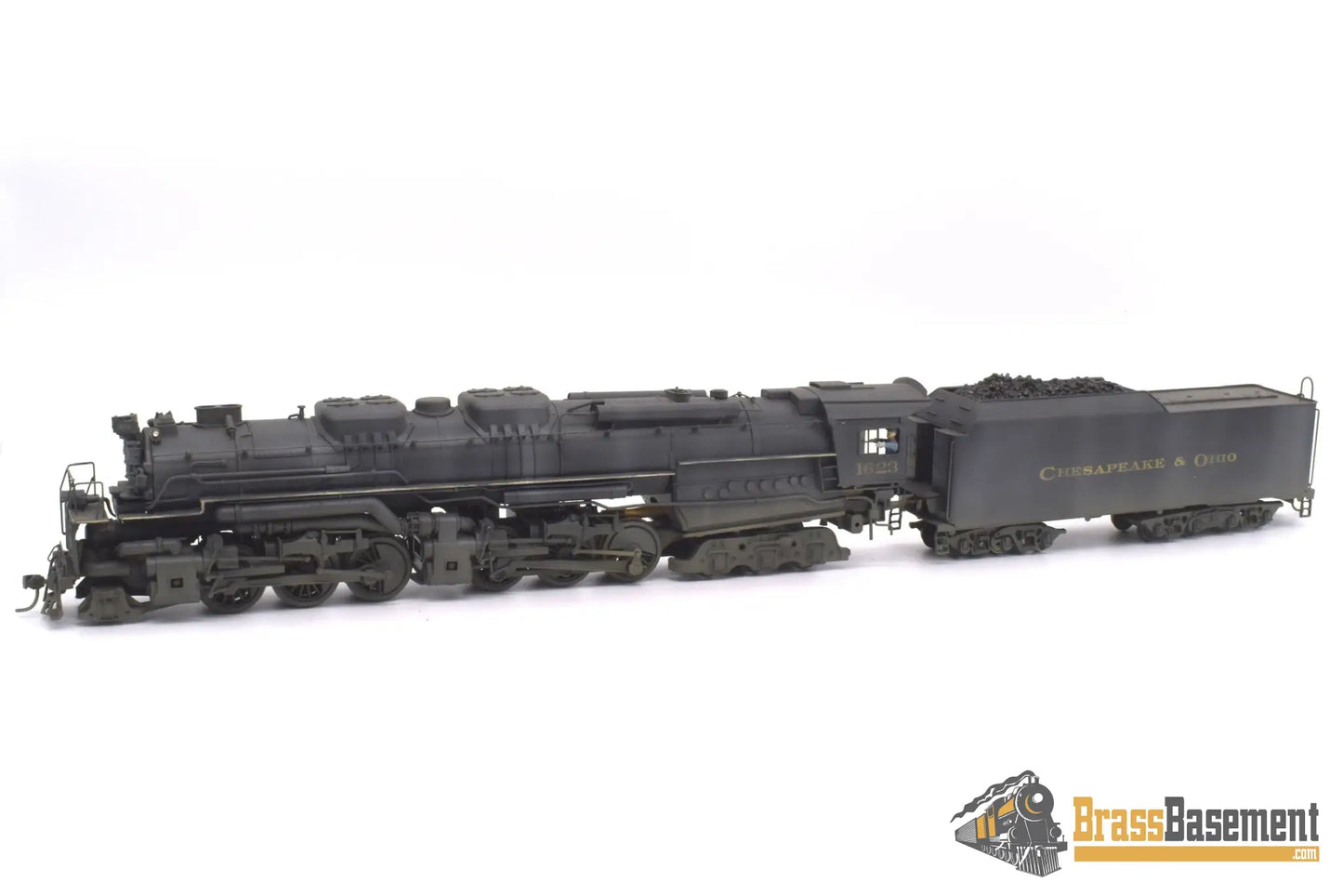 Ho Brass - Akane Chesapeake & Ohio C&O Allegheny 2 - 6 - 6 - 6 Rtr Custom Painted Steam
