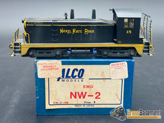 HO Brass - Alco Imports #D-148 Nickel Plate Road NKP NW-2 #15 - C/P & Detail - Diesel