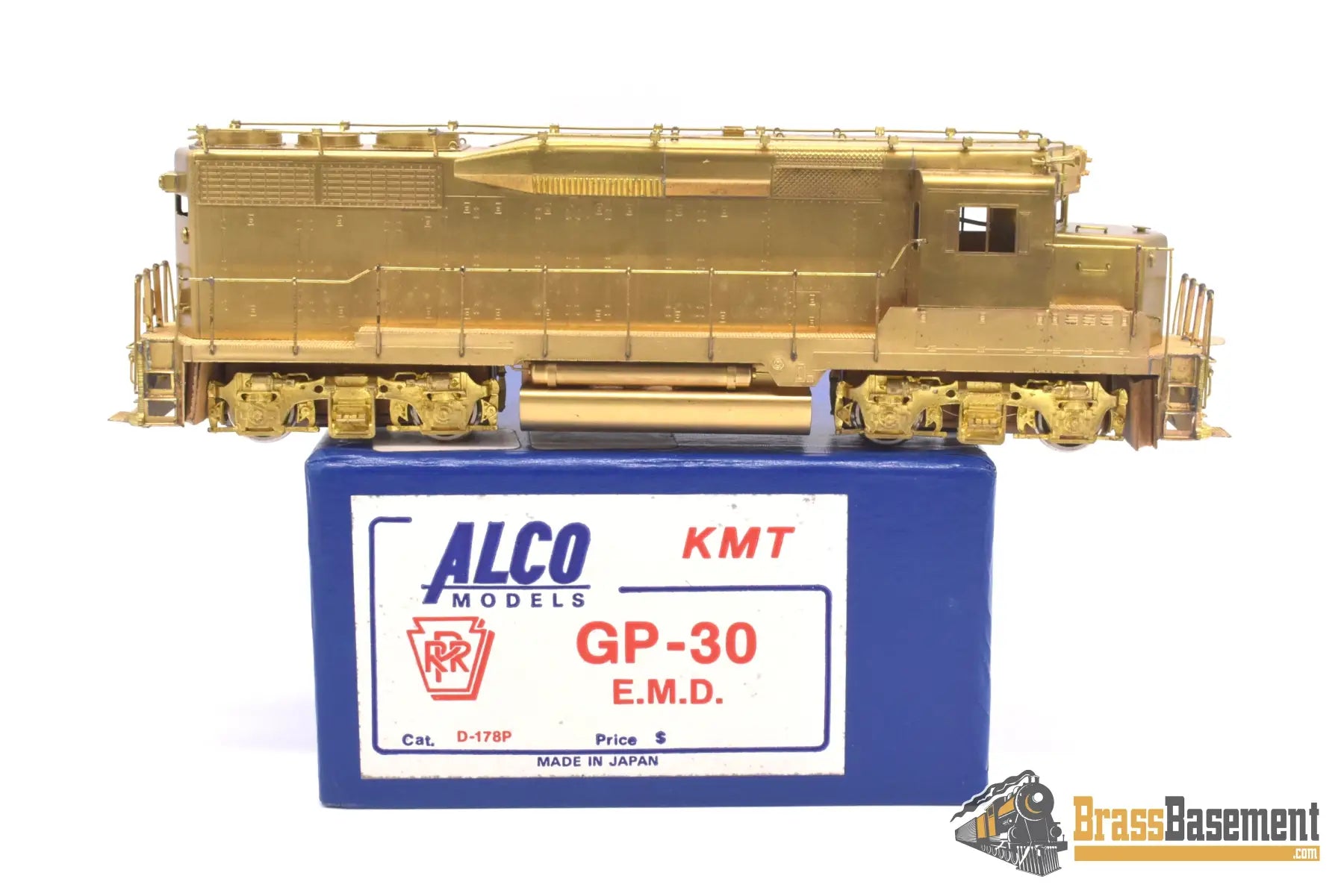 Ho Brass - Alco Imports #D - 178P Pennsylvania Railroad Gp - 30 W/ Trainphone Antennas Unpainted