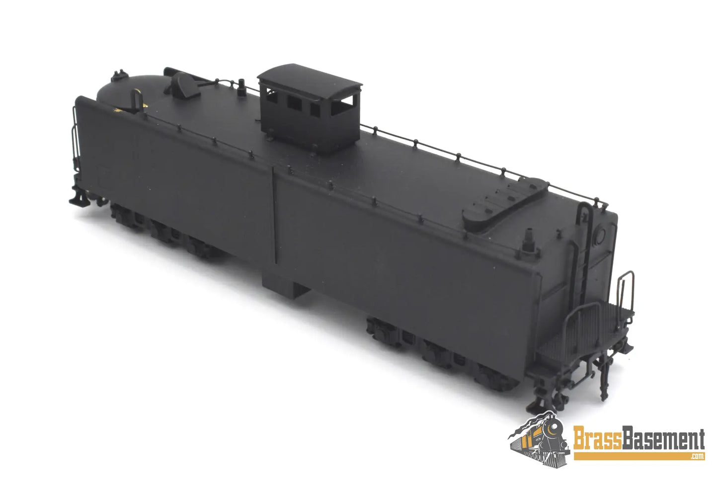 Ho Brass - Alco Imports Norfolk And Western N&W Jawn Henry Steam-Turbine Painted Black Turbine