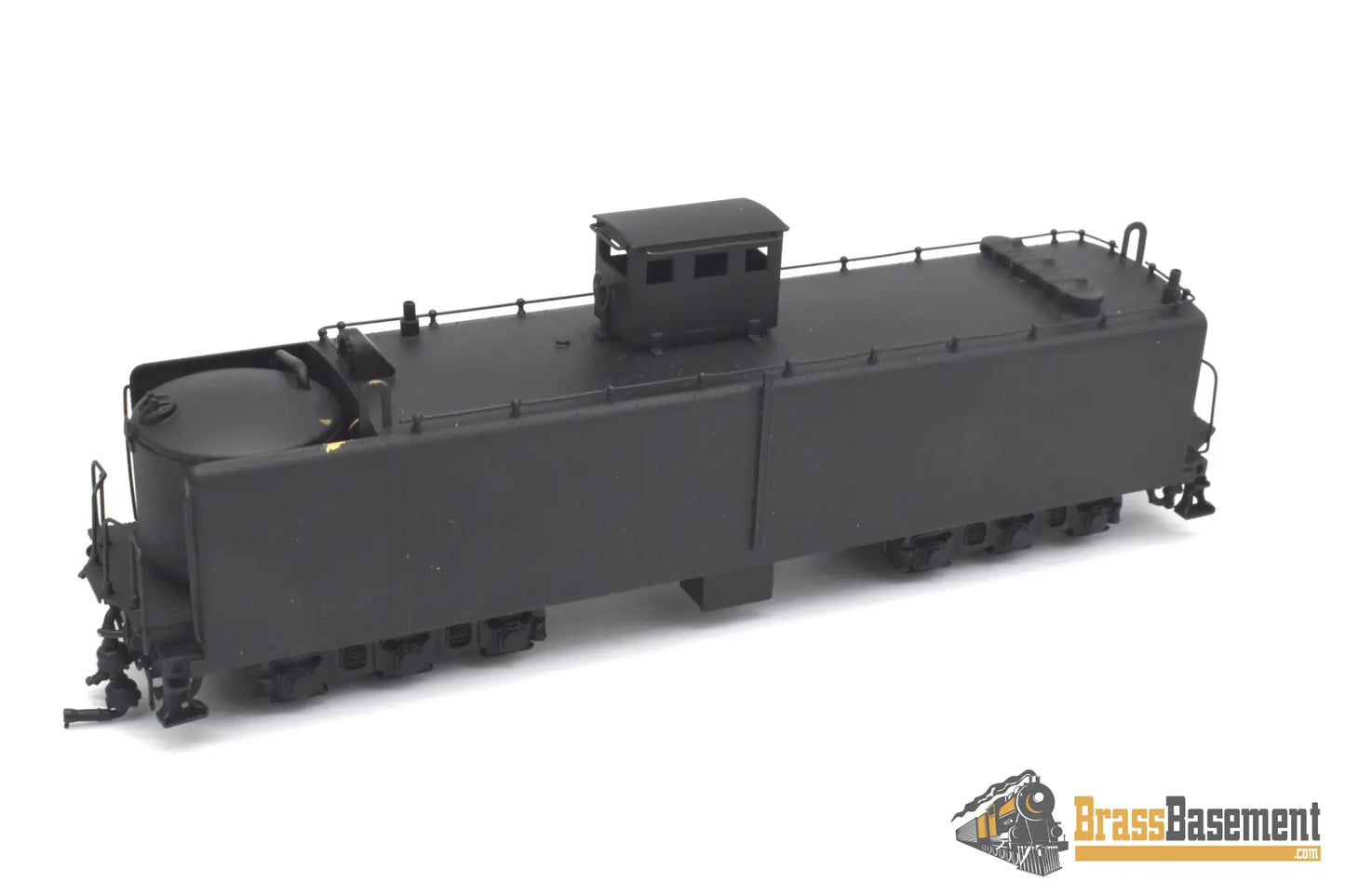 Ho Brass - Alco Imports Norfolk And Western N&W Jawn Henry Steam-Turbine Painted Black Turbine