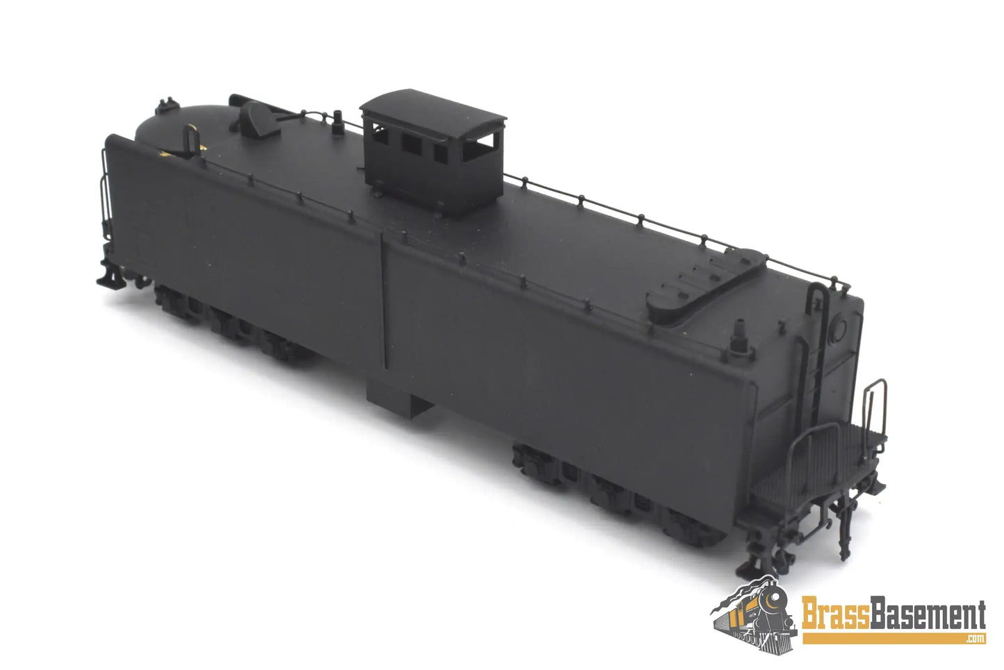 Ho Brass - Alco Imports Norfolk And Western N&W Jawn Henry Steam-Turbine Painted Black Turbine