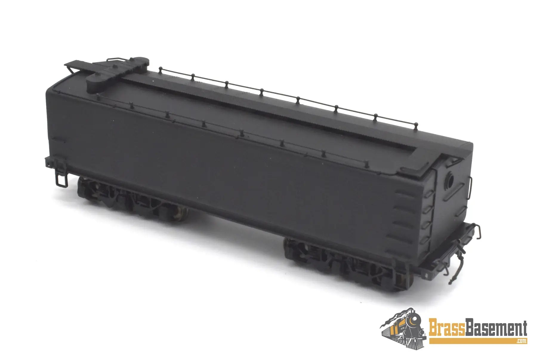 Ho Brass - Alco Imports Norfolk And Western N&W Jawn Henry Steam-Turbine Painted Black Turbine