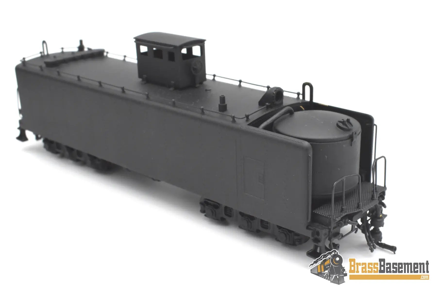Ho Brass - Alco Imports Norfolk And Western N&W Jawn Henry Steam-Turbine Painted Black Turbine