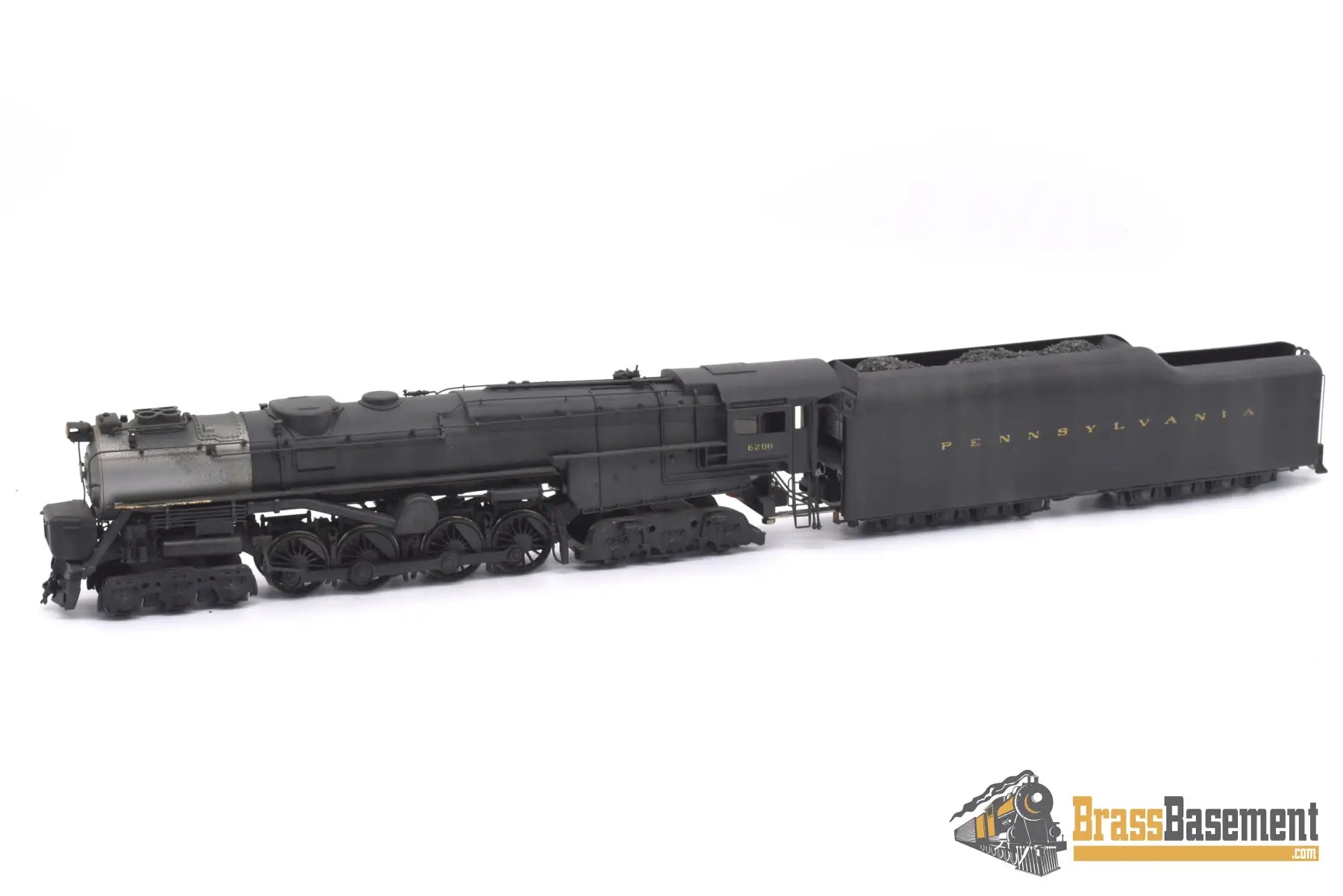 Ho Brass - Alco Imports #S - 125 Pennsylvania Railroad Prr S - 2 6 - 8 - 6 Turbine Custom Paint