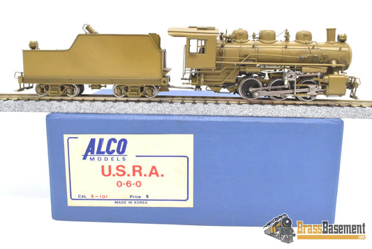 Ho Brass - Alco Imports Usra U.s. Railroad Administration 0 - 6 - 0 Switcher Unpainted Steam