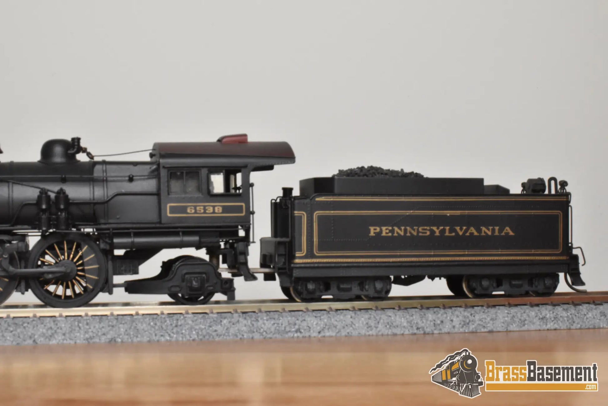 HO Brass - ALCO Models Pennsylvania RR PRR E-5 4-4-2 #6538 - C/P - Steam