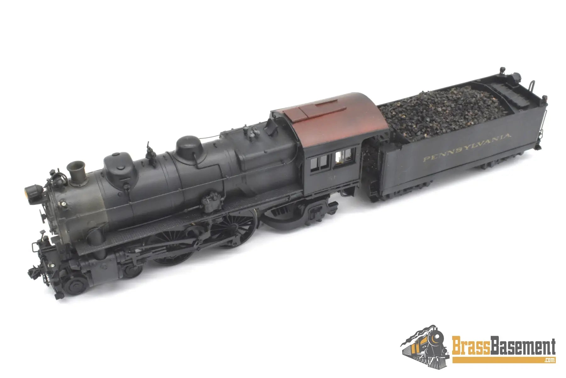 Ho Brass - Alco Models Pennsylvania Rr Prr E-6S 4-4-2 #51 Nice C/P & Weathered Steam