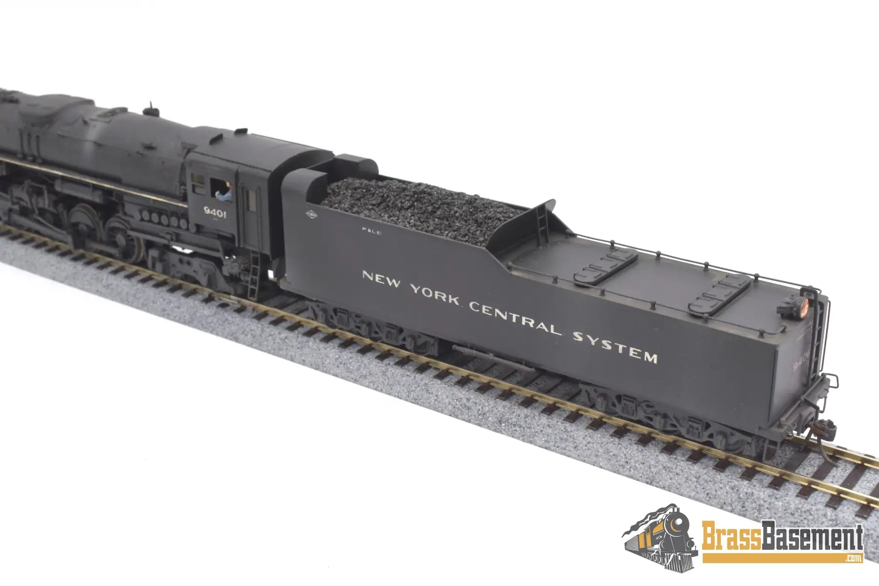 Ho Brass - Alco Models Pittsburgh & Lake Erie P&Le 2 - 8 - 4 A - 2 #9401 Nycs Ok Custom Paint Steam