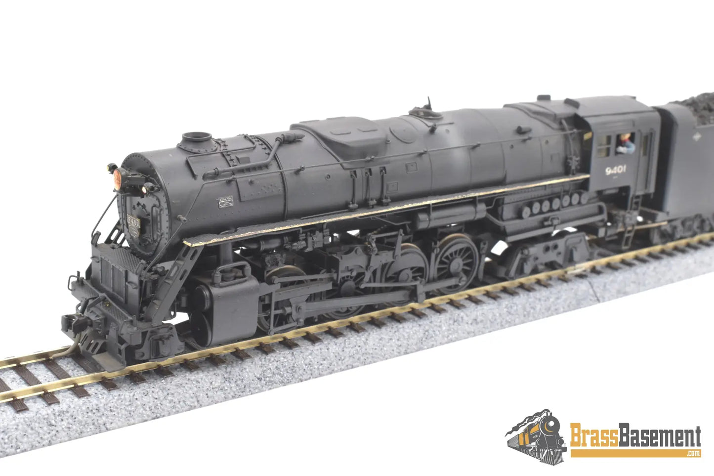 Ho Brass - Alco Models Pittsburgh & Lake Erie P&Le 2 - 8 - 4 A - 2 #9401 Nycs Ok Custom Paint Steam