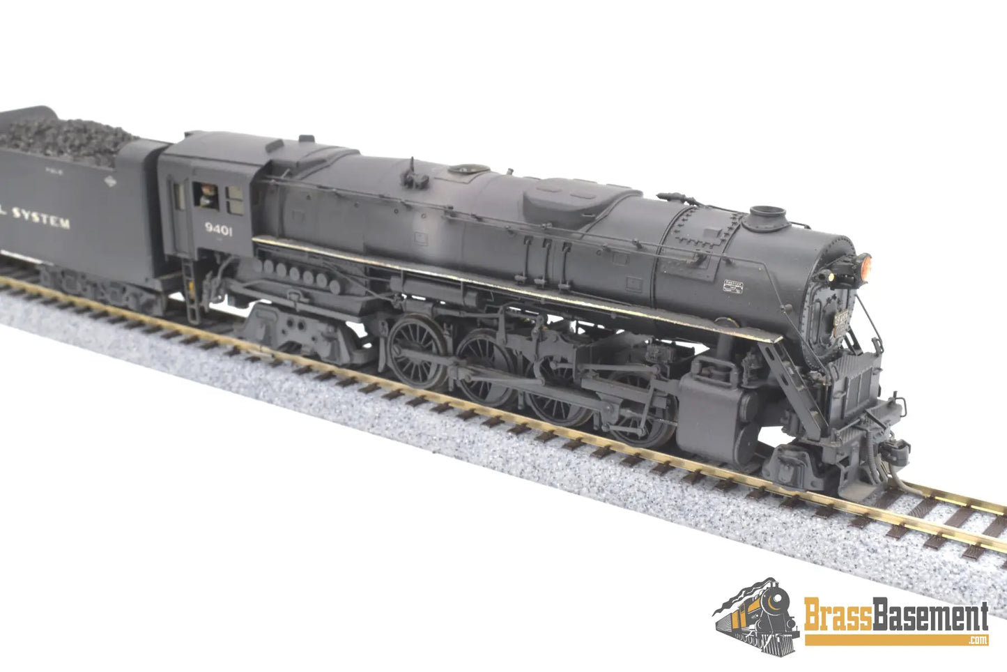 Ho Brass - Alco Models Pittsburgh & Lake Erie P&Le 2 - 8 - 4 A - 2 #9401 Nycs Ok Custom Paint Steam