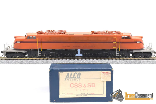 Ho Brass - Alco Models South Shore Electric ’Little Joe’ Css&Sb Custom Painted Nice