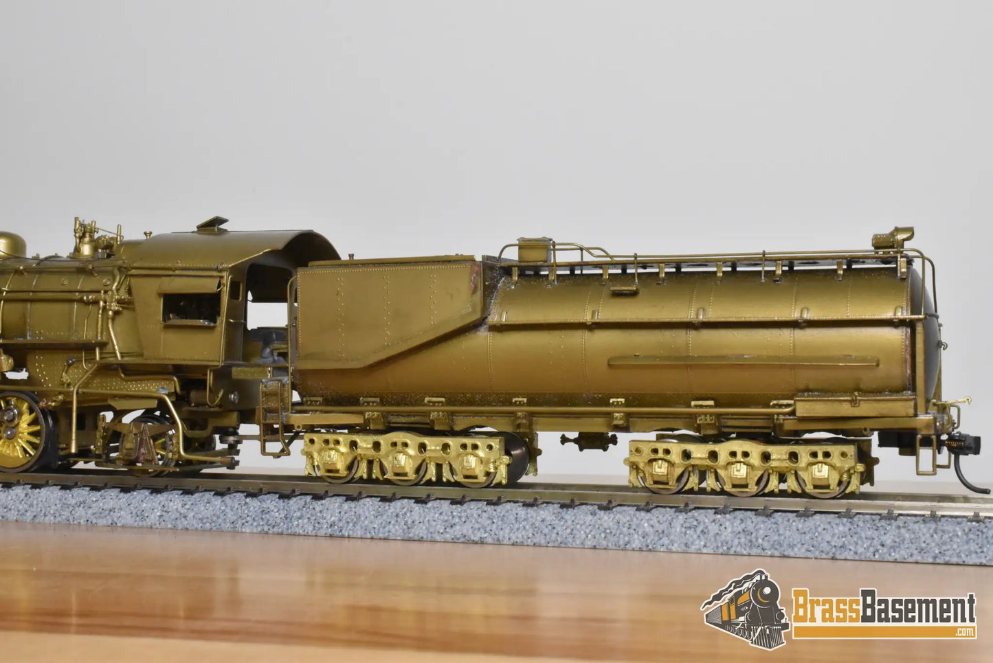 HO Brass - Alco Models Southern Pacific 2-8-2 MK-6 - Unpainted Does Not Run - Rok-AM - Steam