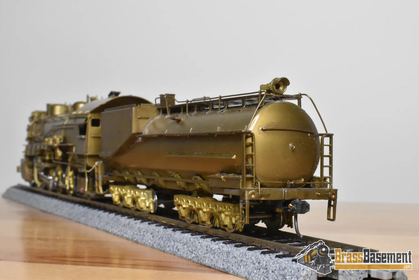 HO Brass - Alco Models Southern Pacific 2-8-2 MK-6 - Unpainted Does Not Run - Rok-AM - Steam