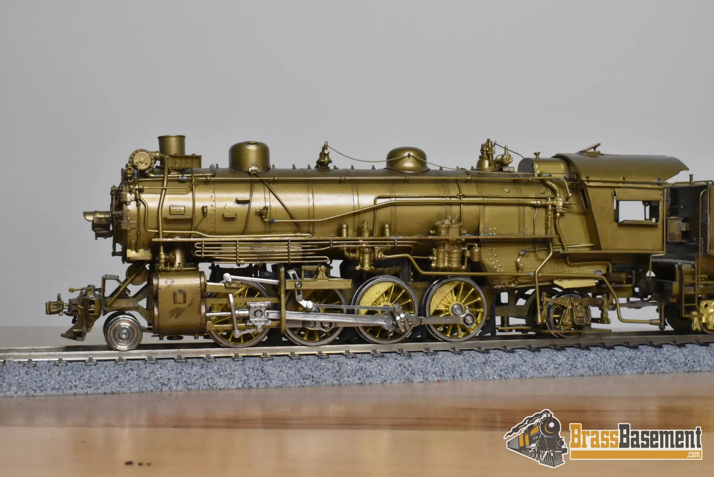 HO Brass - Alco Models Southern Pacific 2-8-2 MK-6 - Unpainted Does Not Run - Rok-AM - Steam