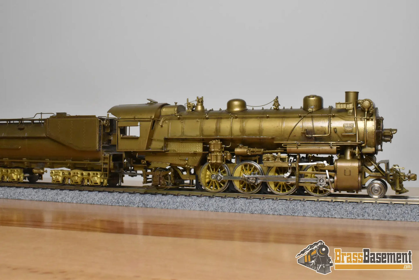 HO Brass - Alco Models Southern Pacific 2-8-2 MK-6 - Unpainted Does Not Run - Rok-AM - Steam