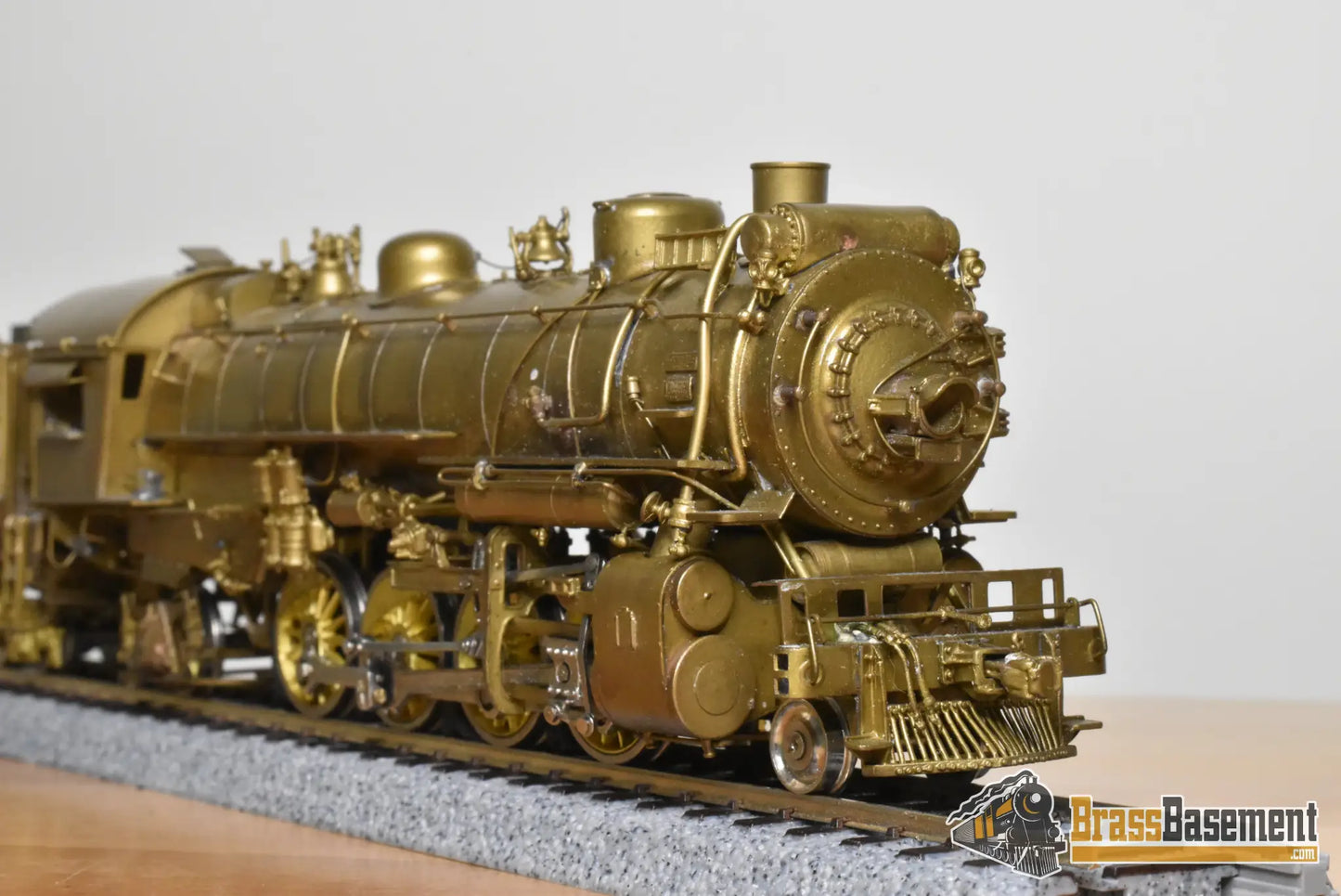 HO Brass - Alco Models Southern Pacific 2-8-2 MK-6 - Unpainted Does Not Run - Rok-AM - Steam
