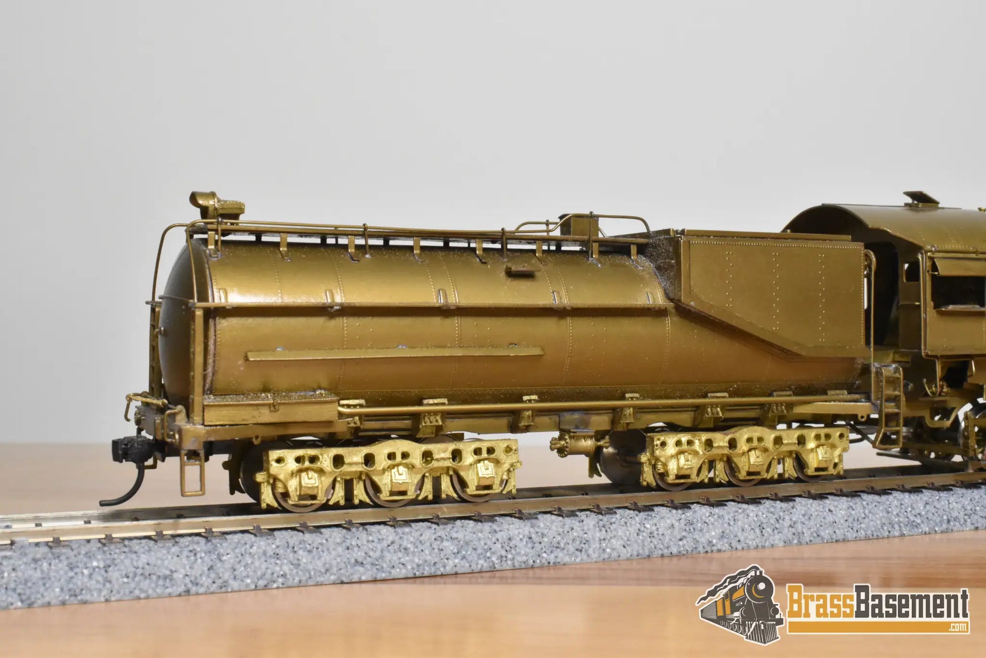HO Brass - Alco Models Southern Pacific 2-8-2 MK-6 - Unpainted Does Not Run - Rok-AM - Steam