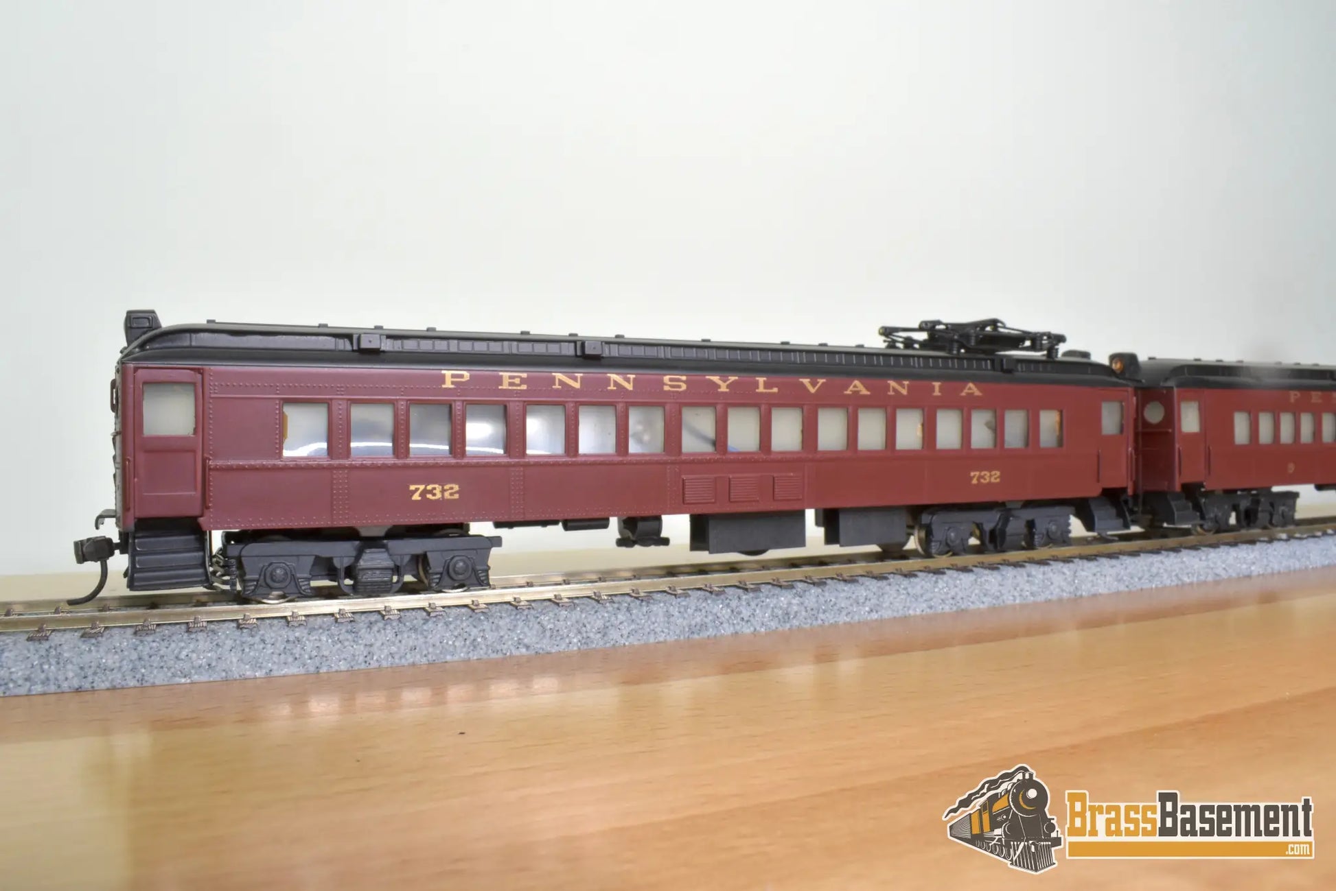 Prr Mp54 HO Brass - Alco Models X-116S PRR Pennsylvania Railroad MP54 3 Car Set ...