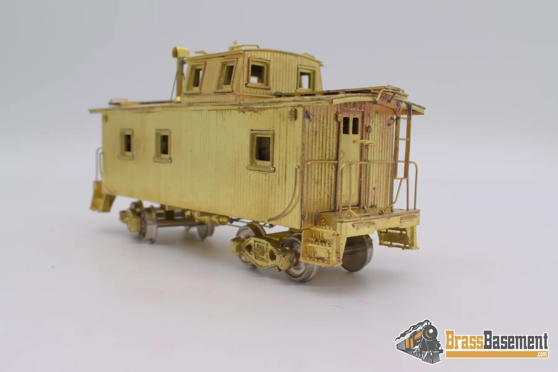 Ho Brass - Alco New York Central 24’ Wood Caboose Unpainted & Missing Step Freight