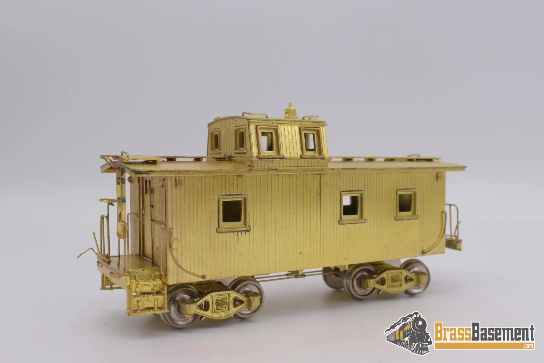 Ho Brass - Alco New York Central 24’ Wood Caboose Unpainted & Missing Step Freight