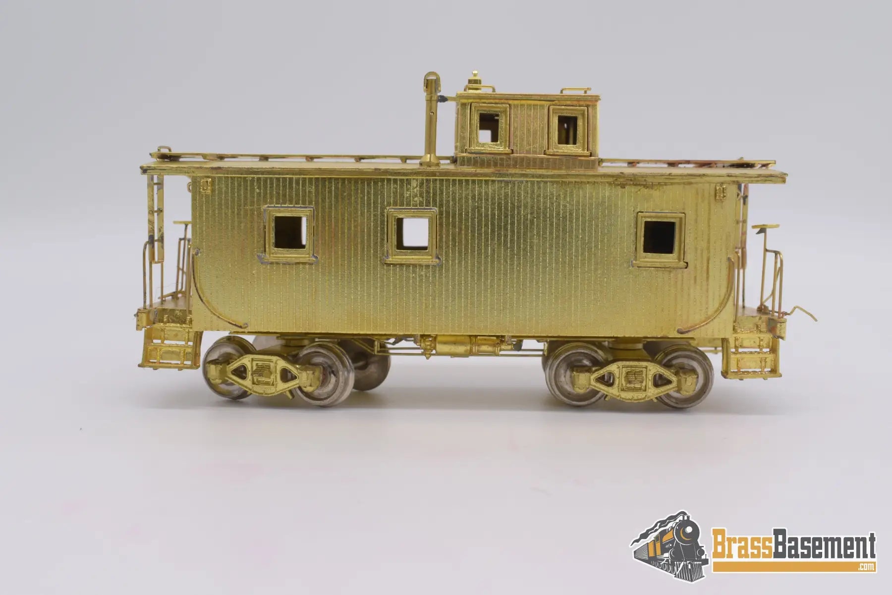 Ho Brass - Alco New York Central 24’ Wood Caboose Unpainted & Missing Step Freight