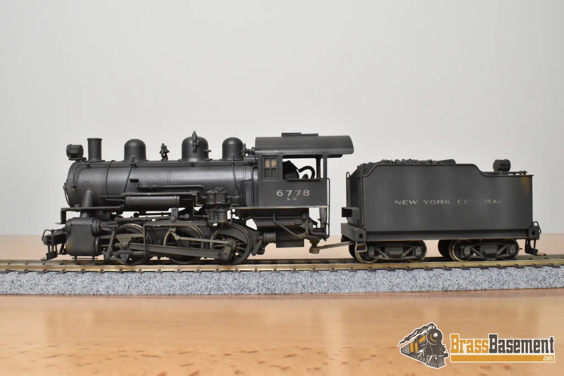 HO Brass - Alco New York Central NYC B-11 0-6-0 #6778 - Custom Painted Japan - Steam
