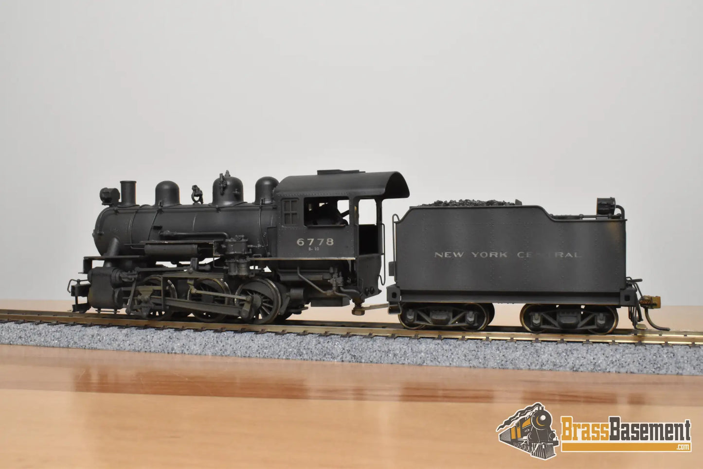 HO Brass - Alco New York Central NYC B-11 0-6-0 #6778 - Custom Painted Japan - Steam