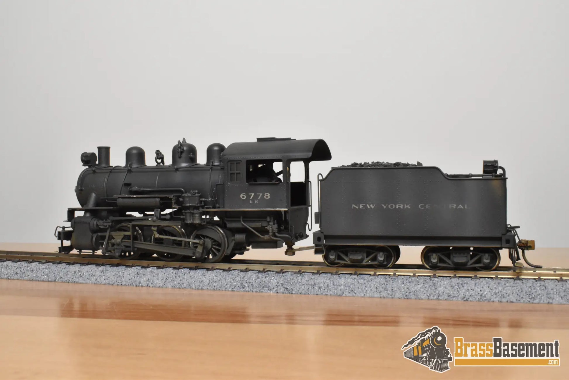 HO Brass - Alco New York Central NYC B-11 0-6-0 #6778 - Custom Painted Japan - Steam