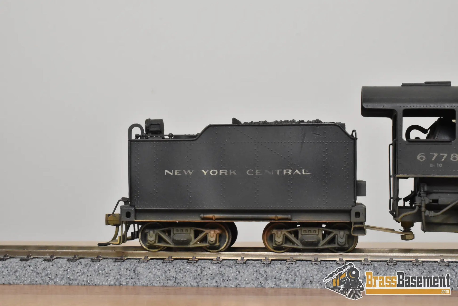HO Brass - Alco New York Central NYC B-11 0-6-0 #6778 - Custom Painted Japan - Steam