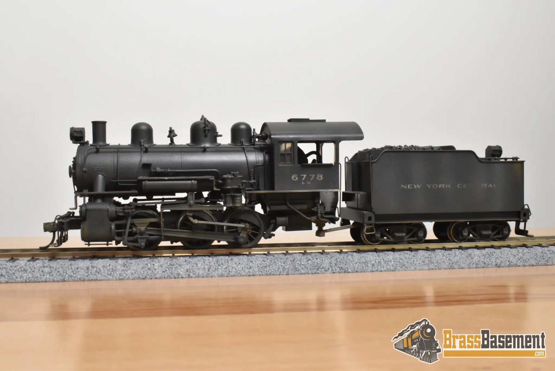 HO Brass - Alco New York Central NYC B-11 0-6-0 #6778 - Custom Painted Japan - Steam