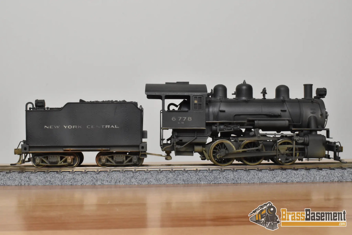 HO Brass - Alco New York Central NYC B-11 0-6-0 #6778 - Custom Painted Japan - Steam