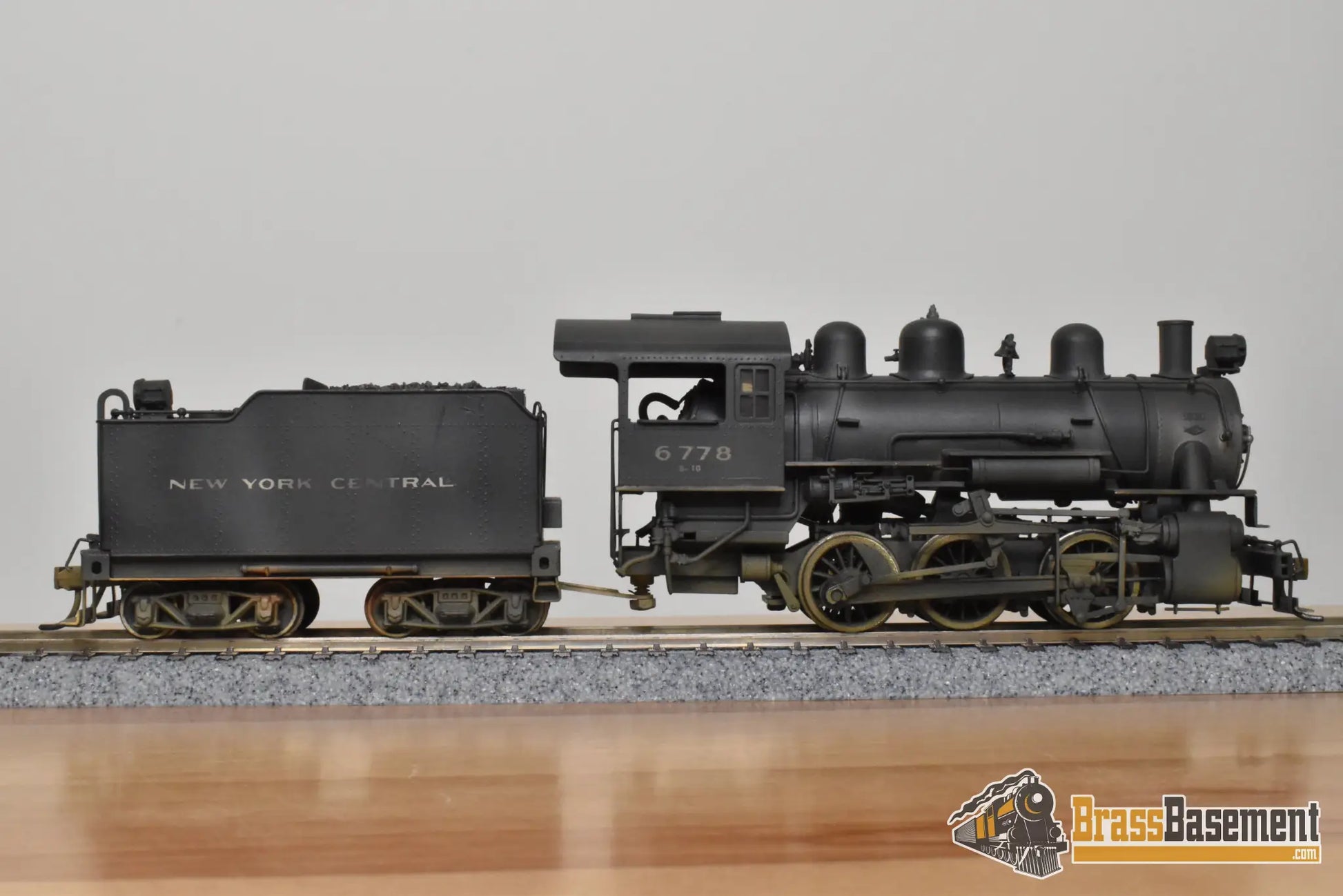 HO Brass - Alco New York Central NYC B-11 0-6-0 #6778 - Custom Painted Japan - Steam