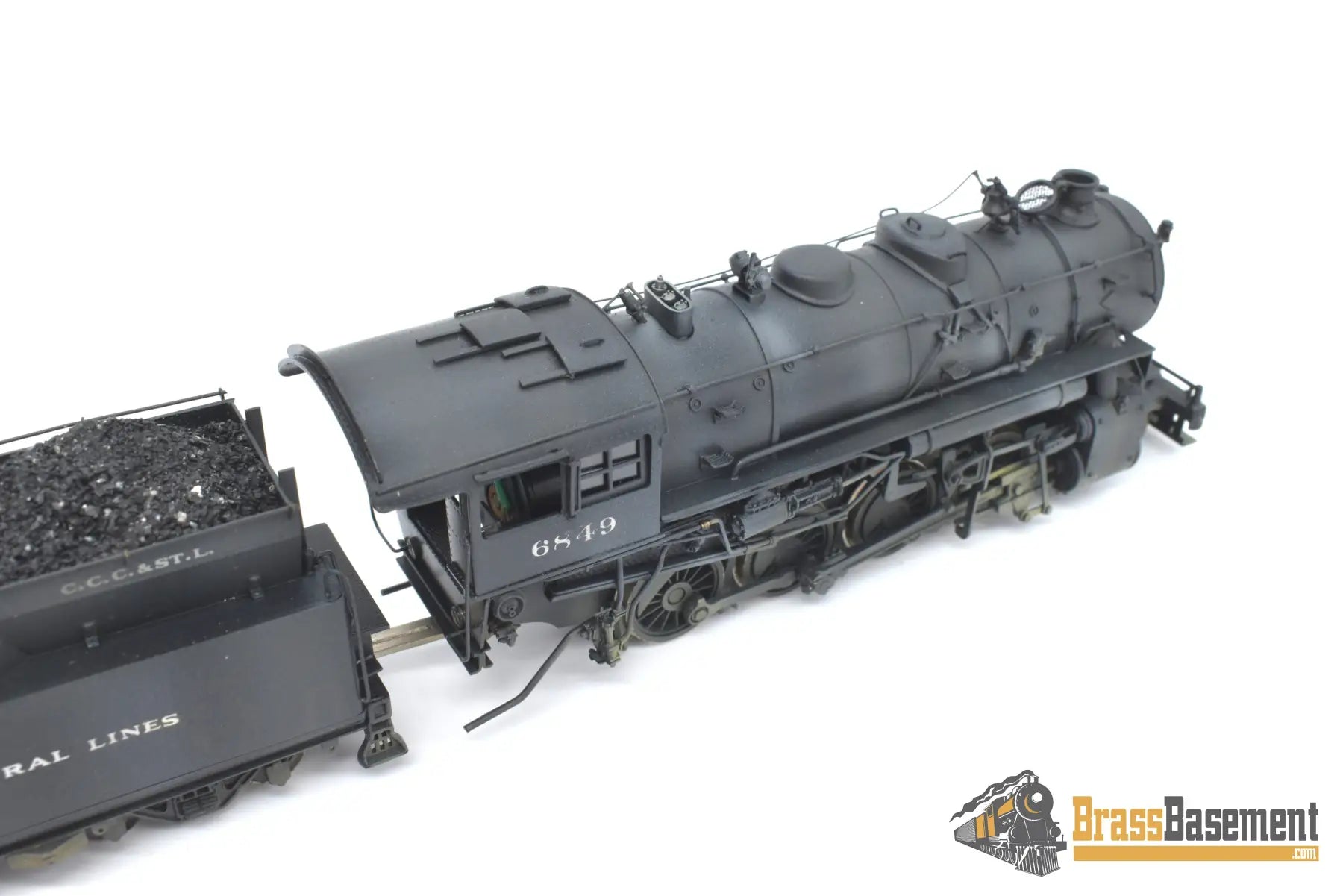 Ho Brass - Alco New York Central Nyc G - 46H 2 - 8 - 0 #6849 Pro Paint Steam