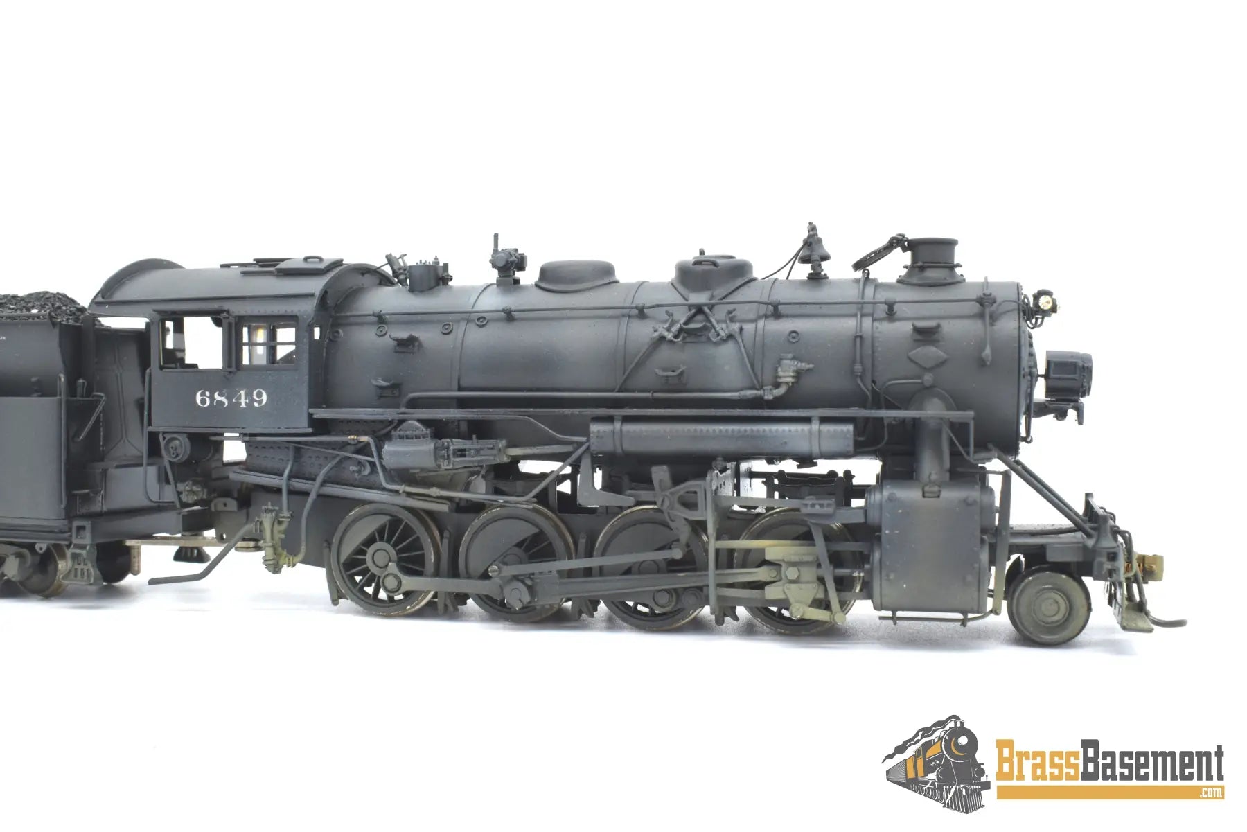 Ho Brass - Alco New York Central Nyc G - 46H 2 - 8 - 0 #6849 Pro Paint Steam