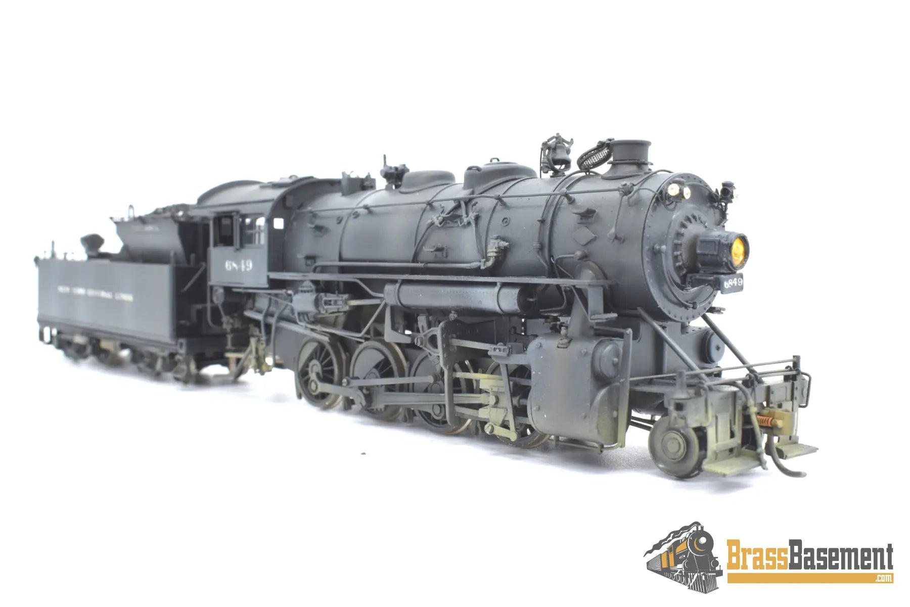 Ho Brass - Alco New York Central Nyc G - 46H 2 - 8 - 0 #6849 Pro Paint Steam