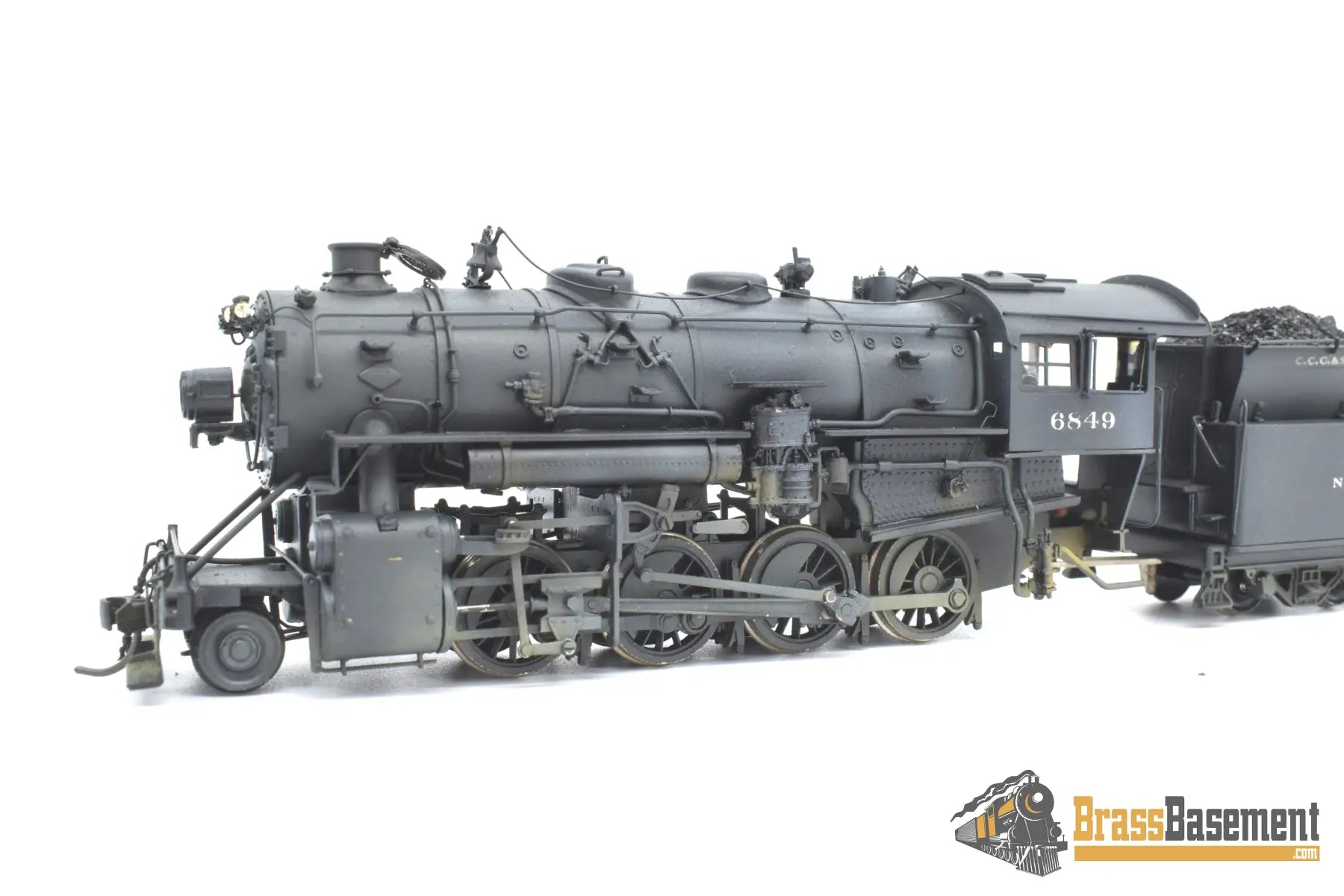 Ho Brass - Alco New York Central Nyc G - 46H 2 - 8 - 0 #6849 Pro Paint Steam