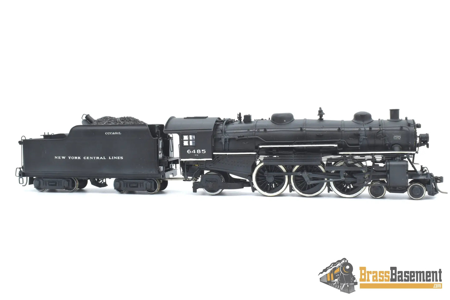 Ho Brass - Alco New York Central Nyc K3Q 4 - 6 - 2 #6485 Pro Paint Steam