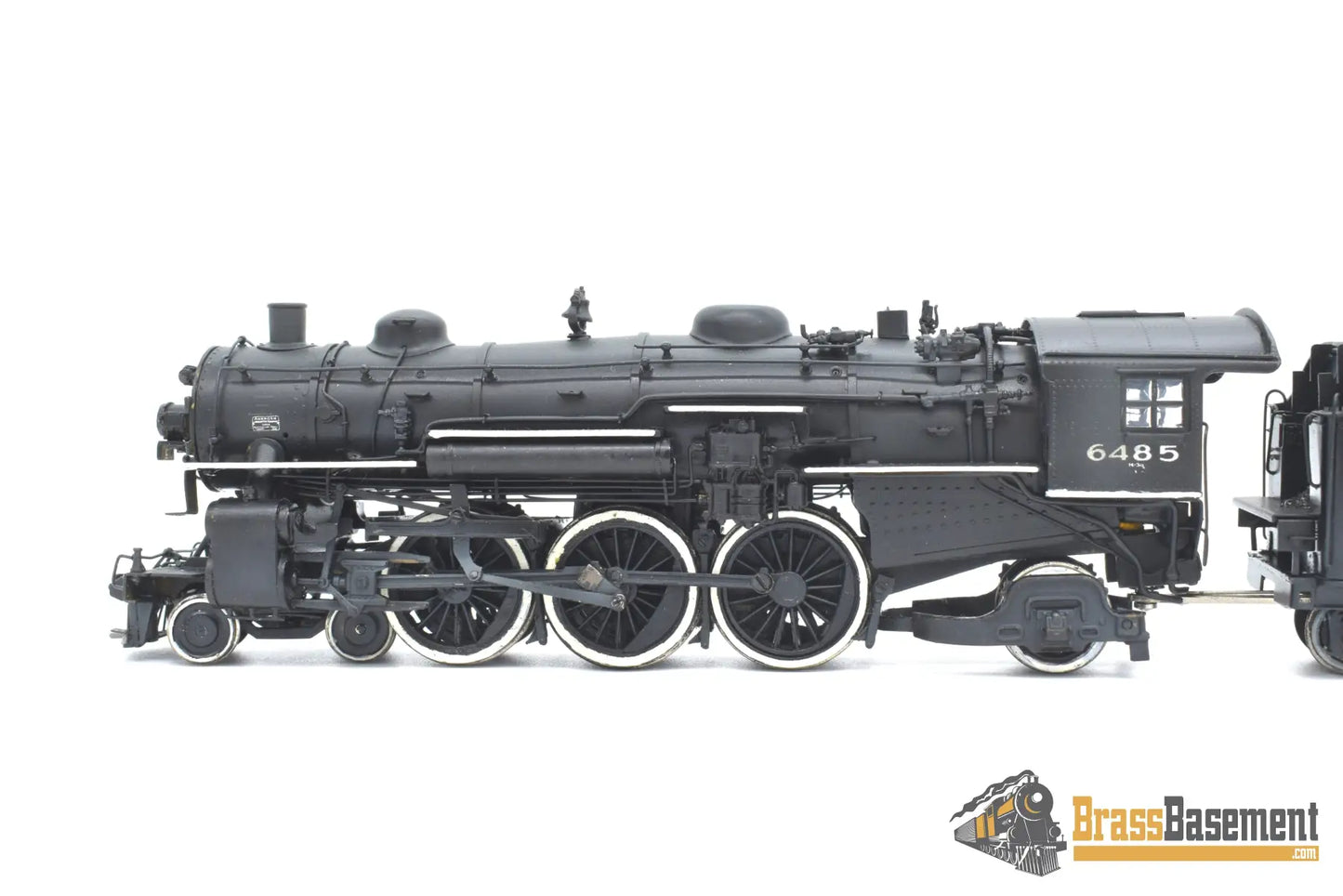 Ho Brass - Alco New York Central Nyc K3Q 4 - 6 - 2 #6485 Pro Paint Steam