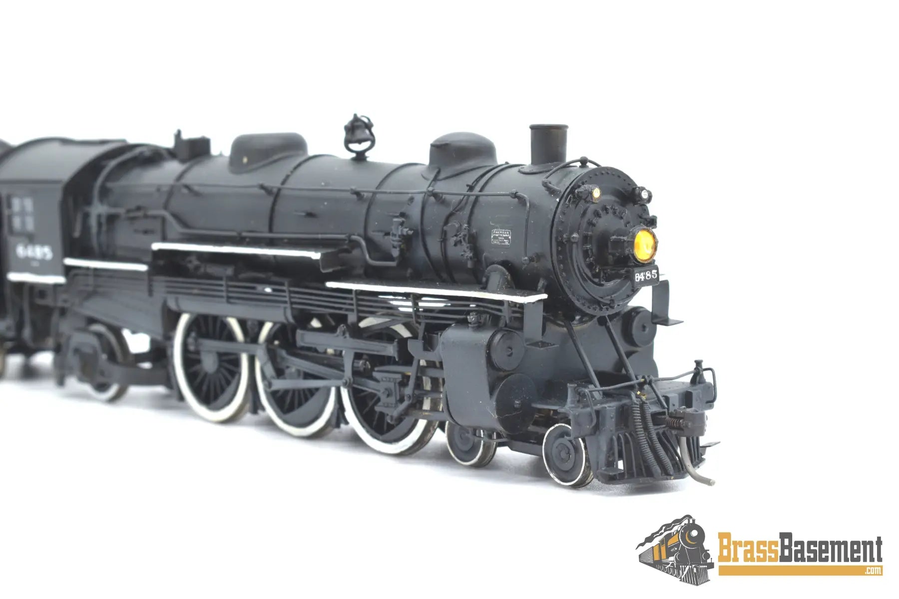 Ho Brass - Alco New York Central Nyc K3Q 4 - 6 - 2 #6485 Pro Paint Steam