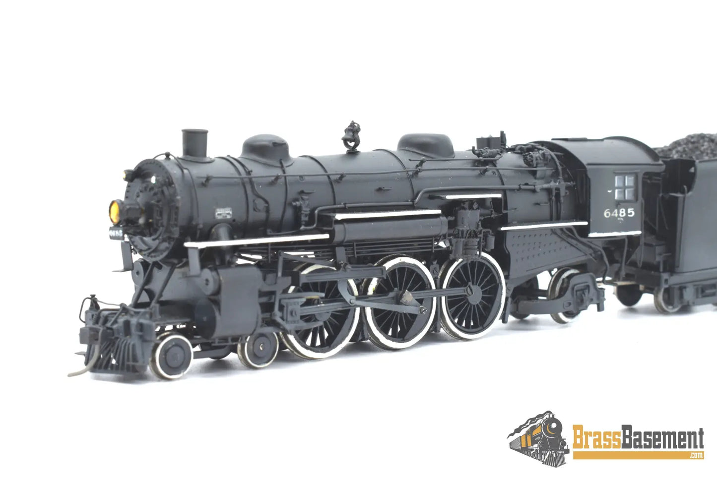 Ho Brass - Alco New York Central Nyc K3Q 4 - 6 - 2 #6485 Pro Paint Steam