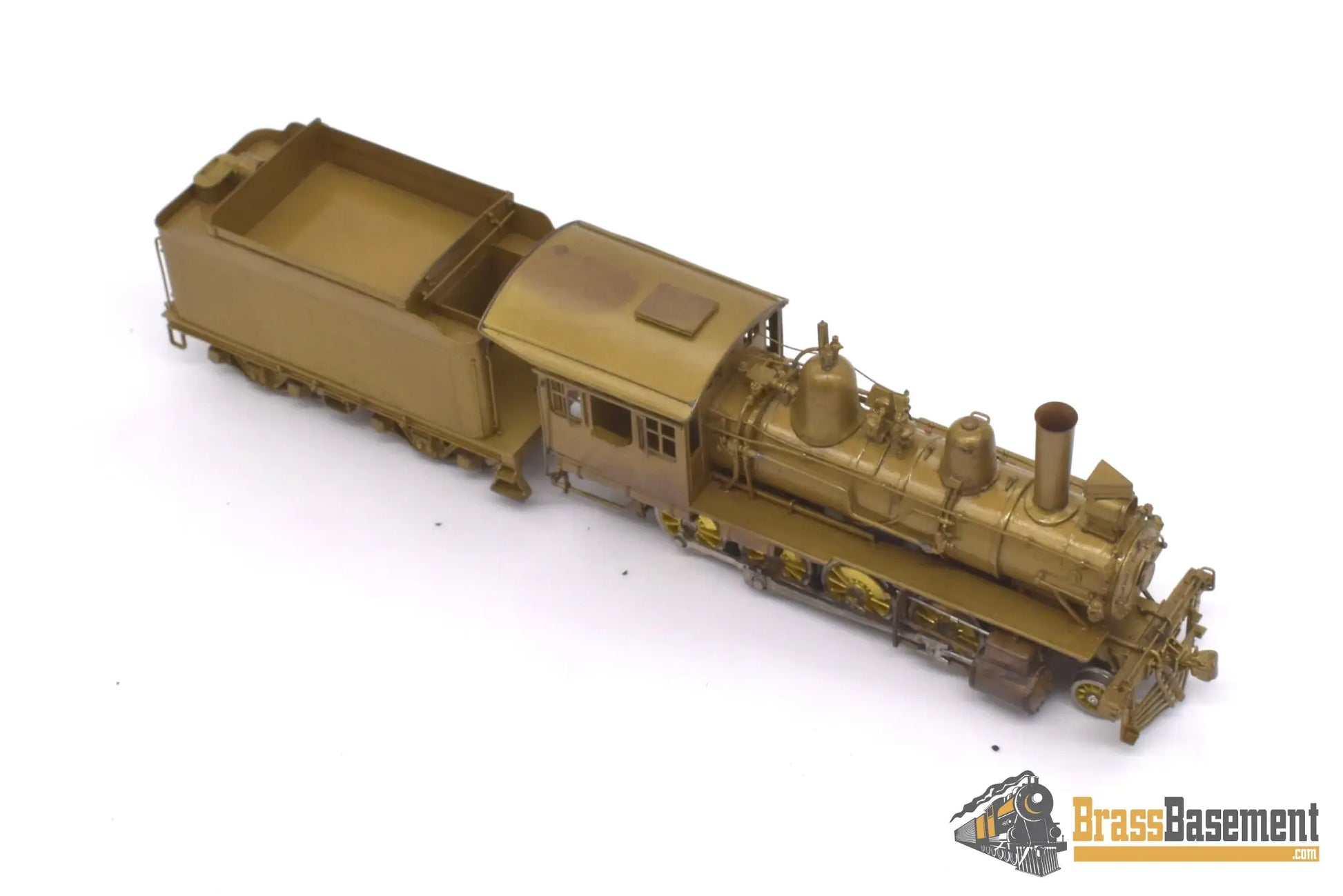 Ho Brass - Nwsl Norfolk & Western G - 1 2 - 8 - 0 Unpainted Does Not Run Steam