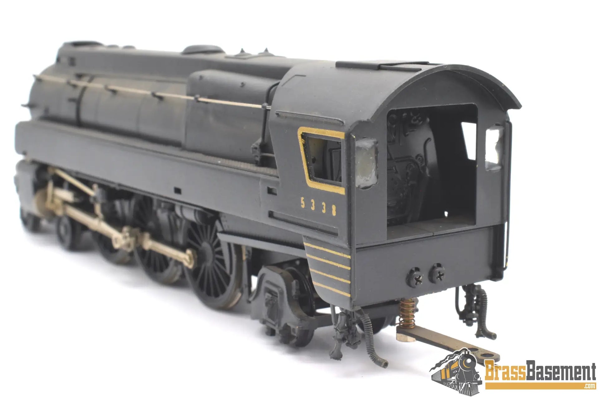 Ho Brass - Alco Pennsylvania Railroad Prr K - 4S 4 - 6 - 2 Pacific #5338 Streamlined Custom Paint