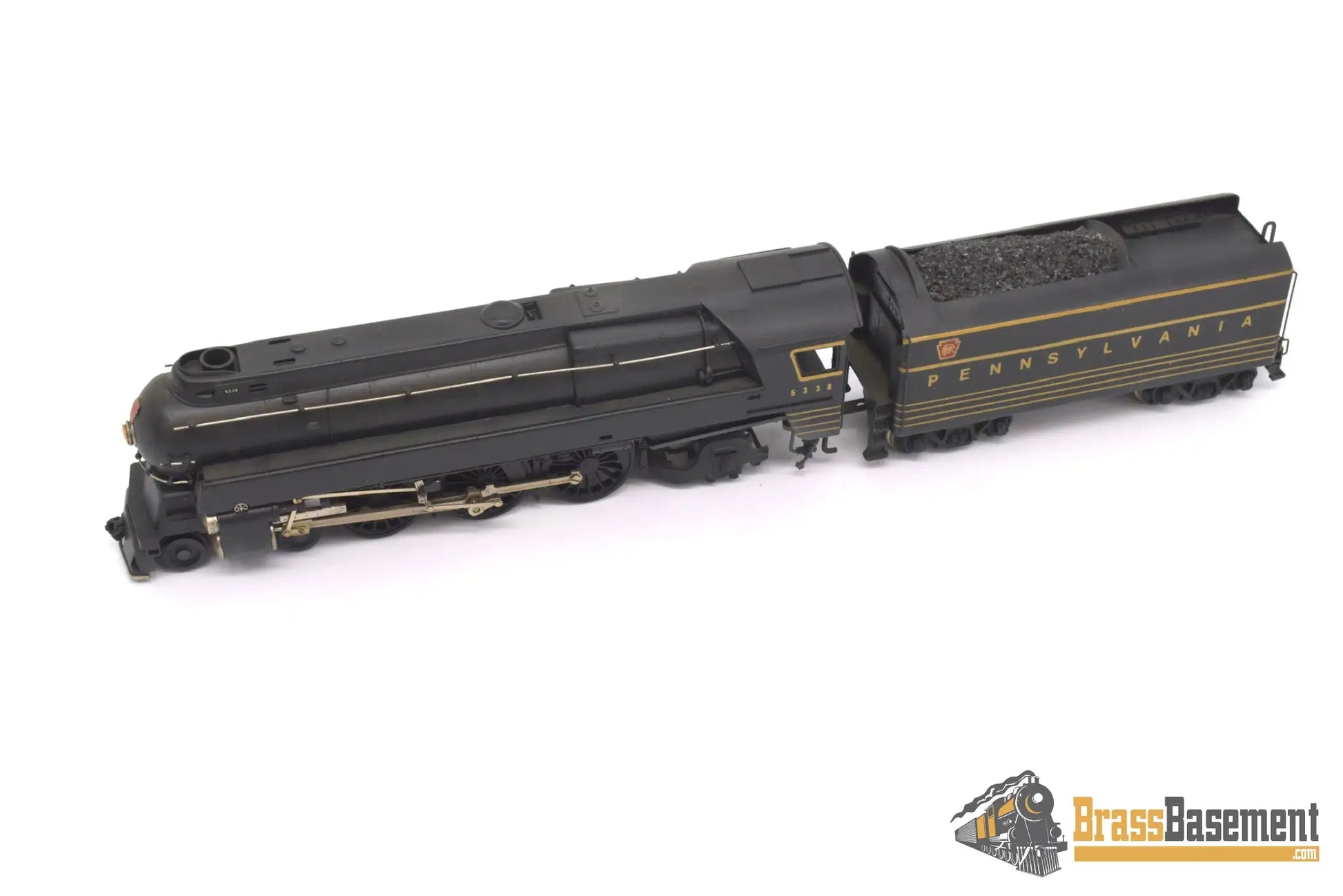 Ho Brass - Alco Pennsylvania Railroad Prr K - 4S 4 - 6 - 2 Pacific #5338 Streamlined Custom Paint