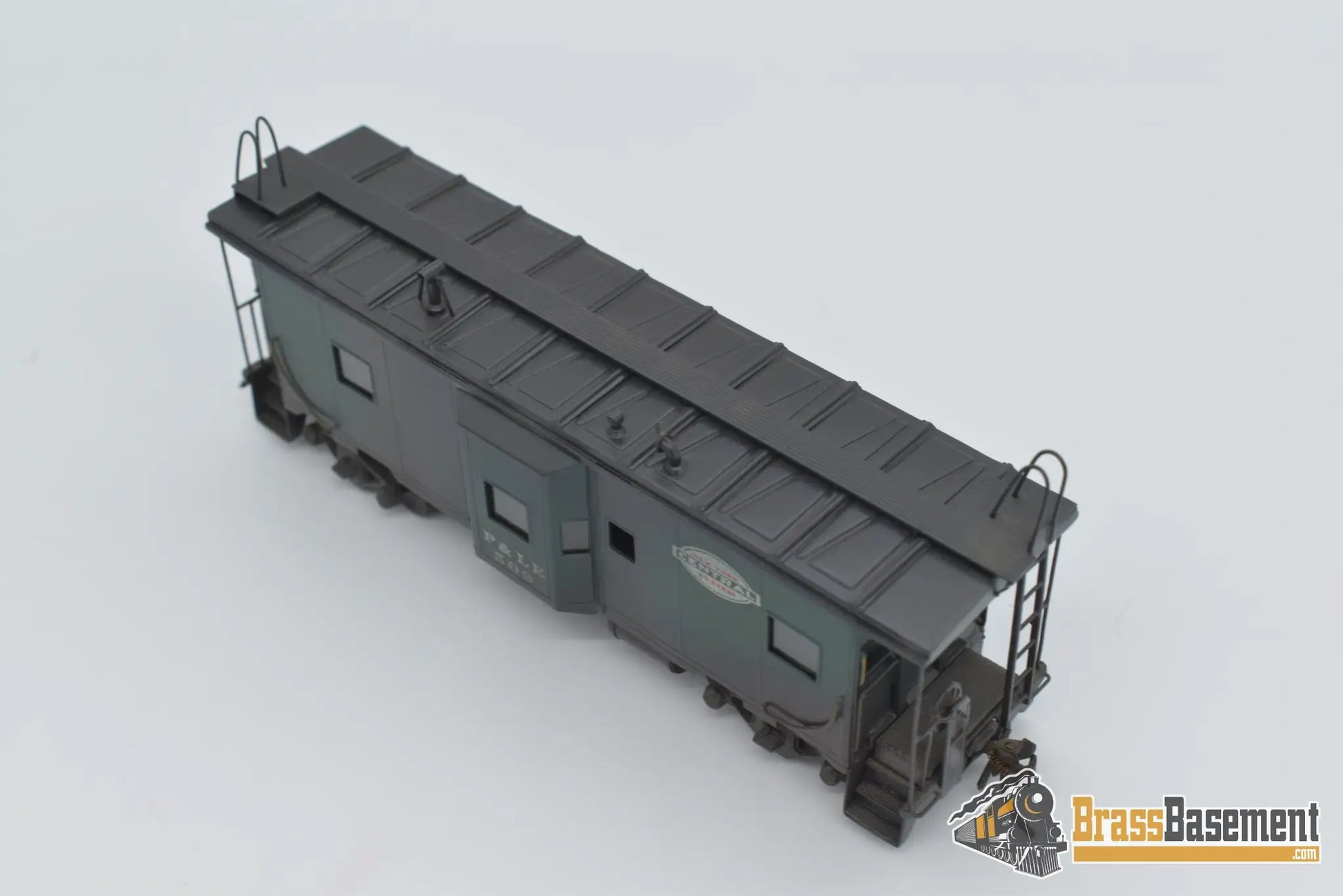 Ho Brass - Alco Pittsburgh And Lake Erie P&Le (Nycs) Cabin Car Poor Custom Paint Caboose