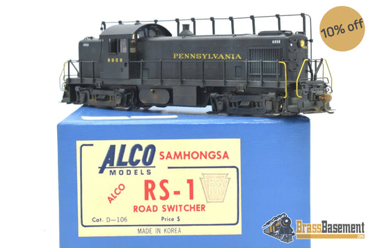 Ho Brass - Alco Prr Pennsylvania Railroad Rs - 1 Diesel - Electric Custom Paint Diesel