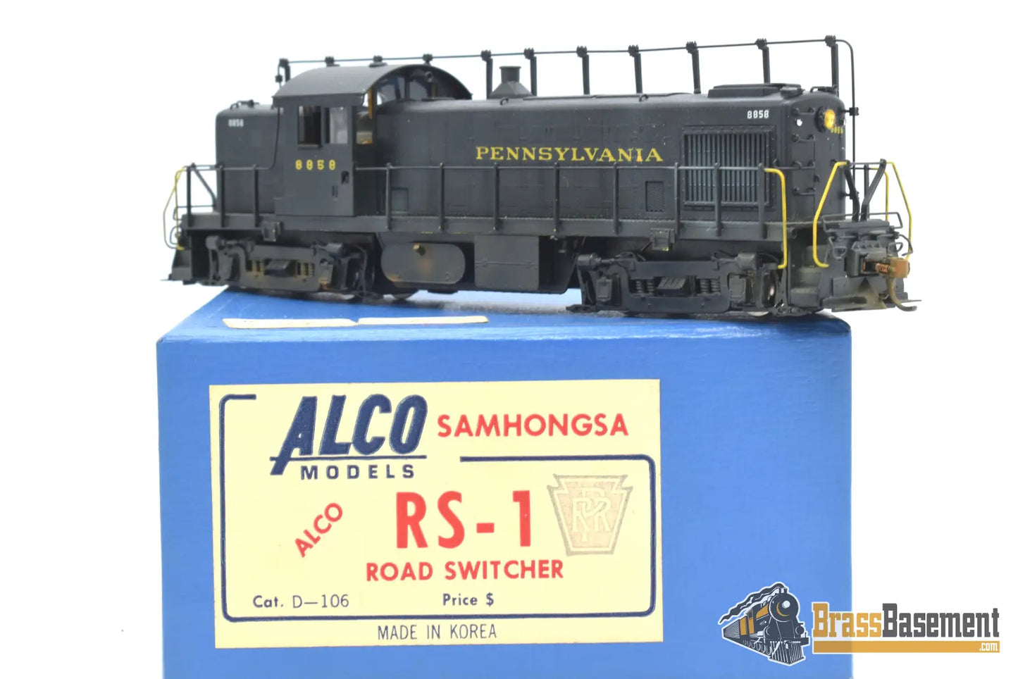 Ho Brass - Alco Prr Pennsylvania Railroad Rs - 1 Diesel - Electric Custom Paint Diesel