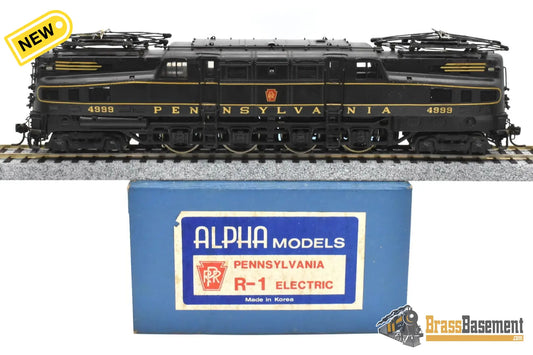 HO Brass - Alpha Models PRR Pennsylvania Railroad R-1 #4999 Electric - F/P Samhongsa Electric