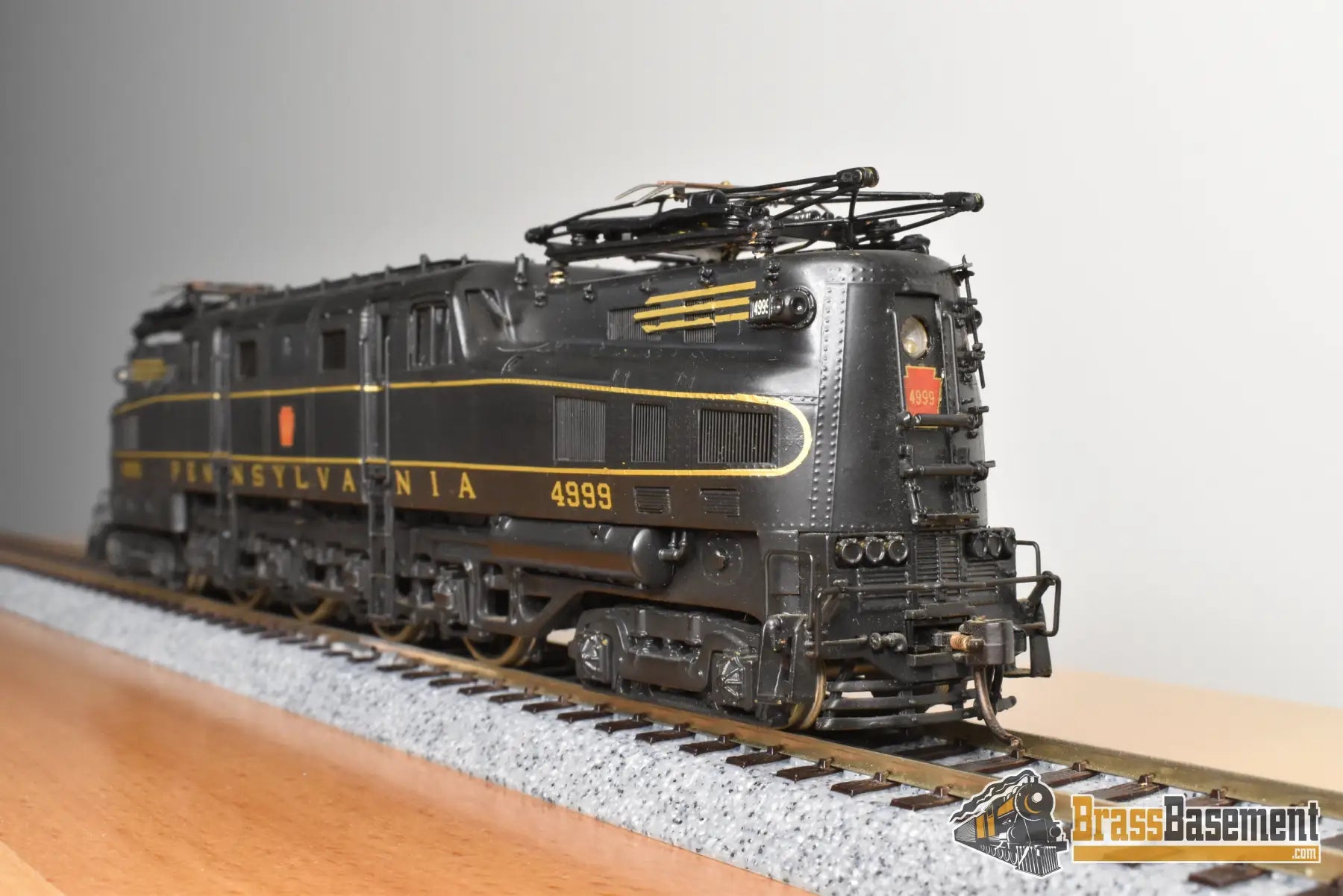 HO Brass - Alpha Models PRR Pennsylvania Railroad R-1 #4999 Electric - F/P Samhongsa Electric